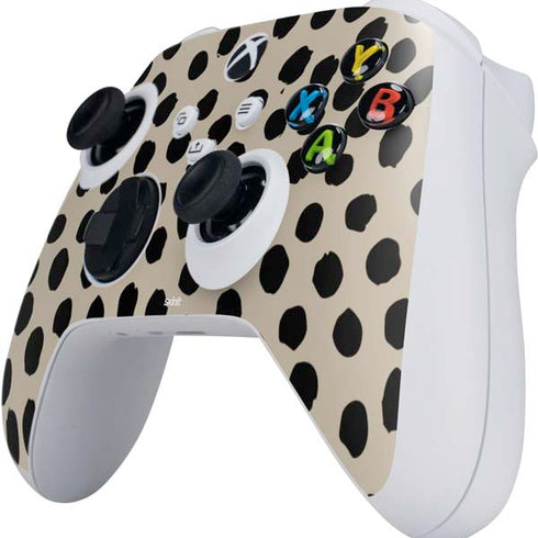 Cheetah Spots Xbox Series S Controller Skin